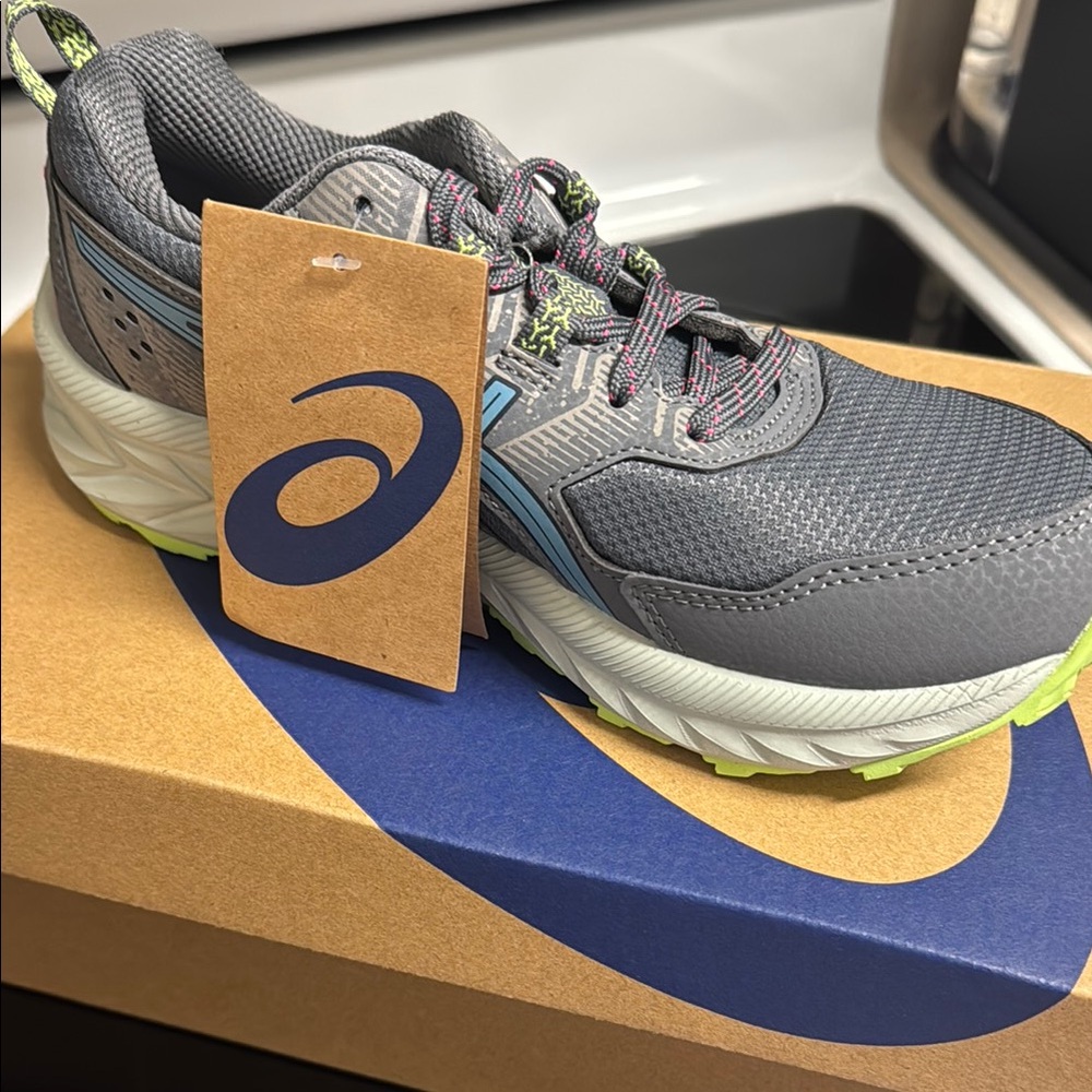 ASICS Gray Running Shoes
